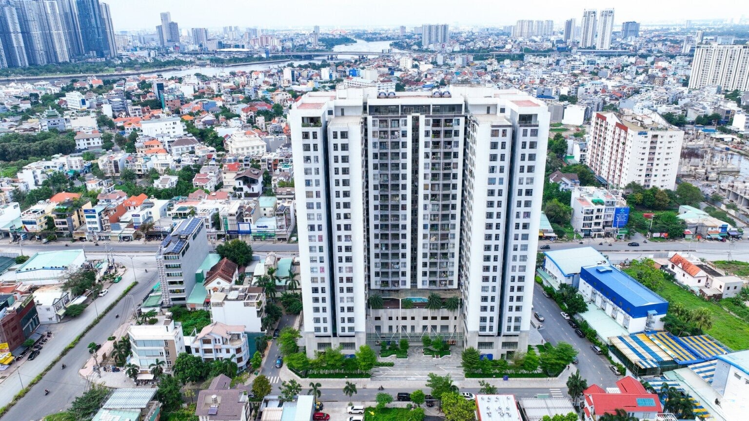 Toàn cảnh dự án De Capella với thiết kế hiện đại tại An Phú