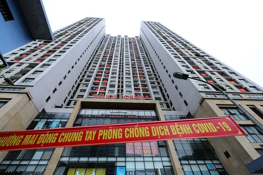 Khu vực xung quanh chung cư Helios Tower