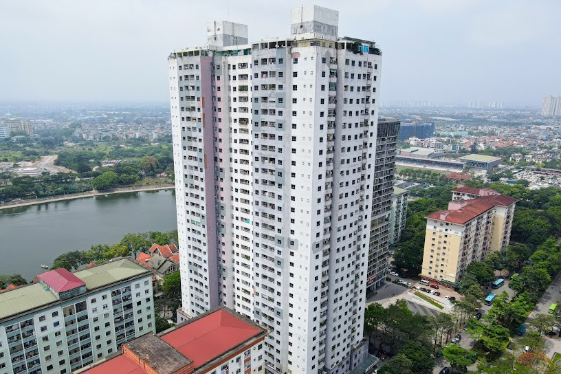 Khu vực xung quanh chung cư VP5 Linh Đàm