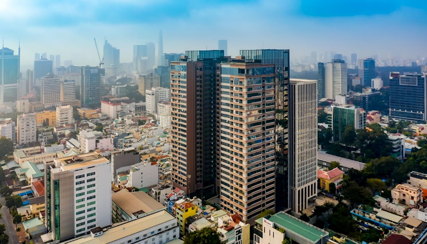 Thiết kế sảnh và nội thất sang trọng của The MarQ