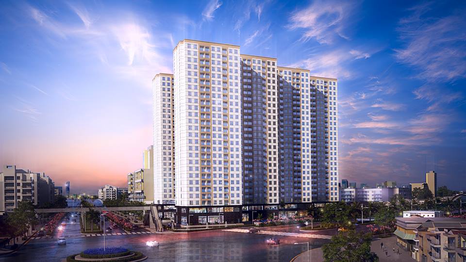 Hồ bơi tại chung cư City Gate Towers
