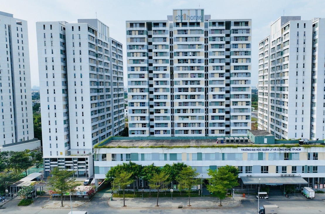 Phối cảnh chung cư Citi Home tại KĐT Cát Lái, TP. Thủ Đức
