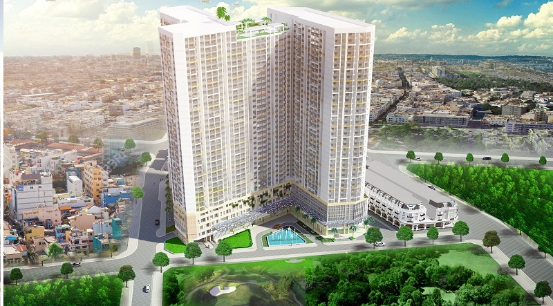 Thiết kế nội thất căn hộ The Pegasuite 2