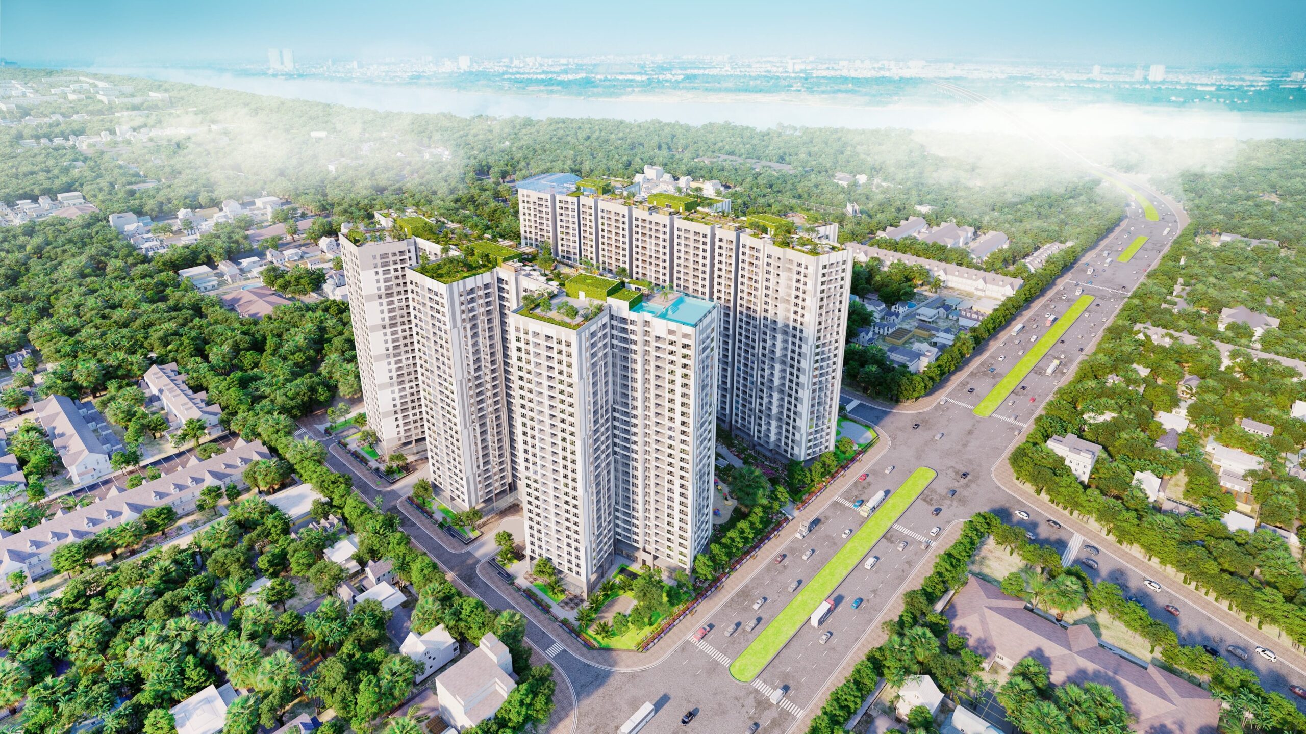 Thiết kế nội thất sang trọng tại căn hộ Imperia Sky Garden