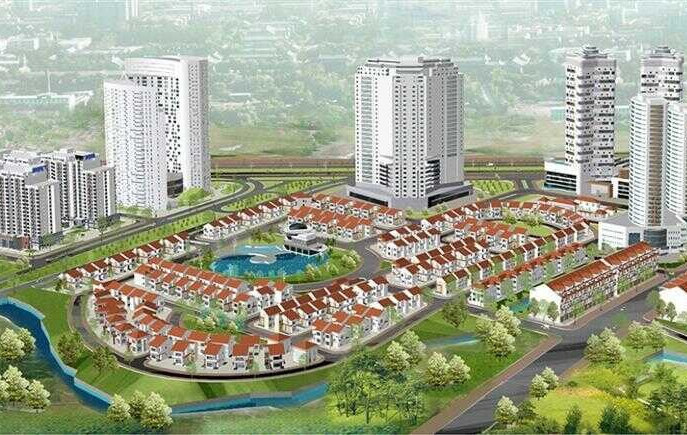 Toàn cảnh khu đô thị Happy City Bình Chánh
