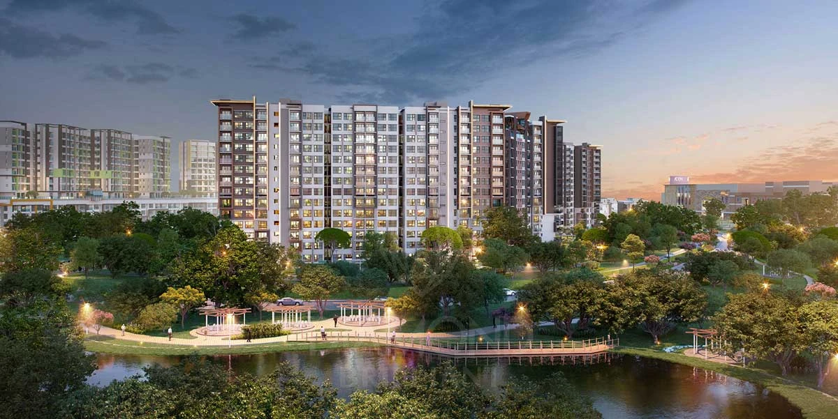 Khu vực xung quanh khu đô thị Celadon City Tân Phú
