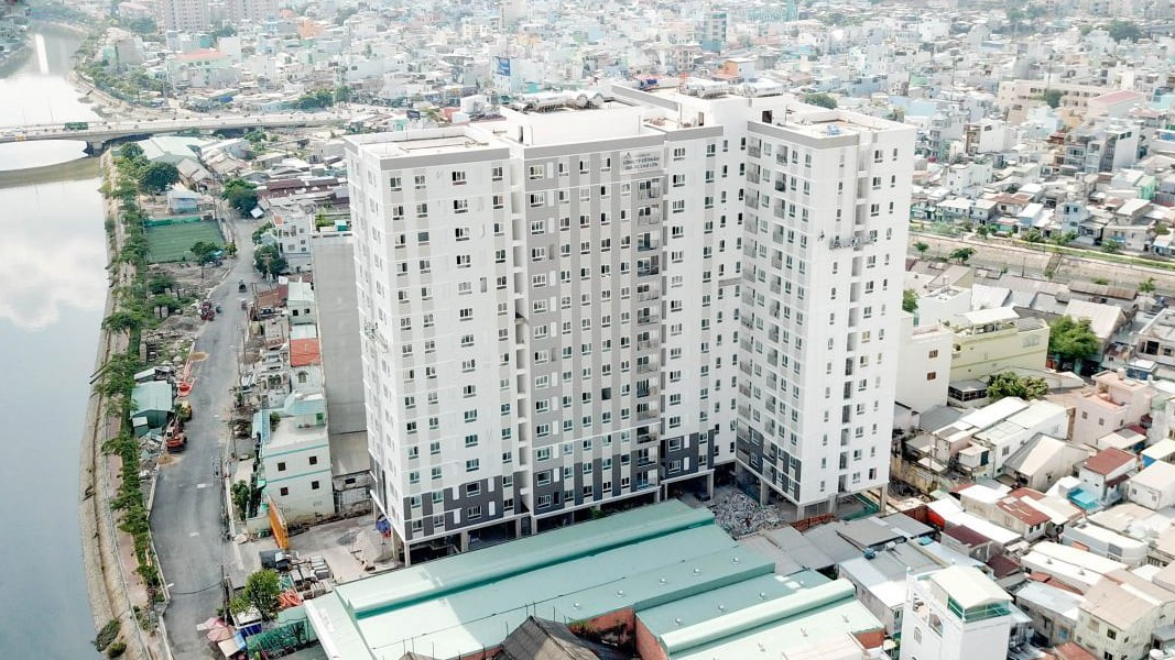 Toàn cảnh chung cư Felisa Riverside ven sông
