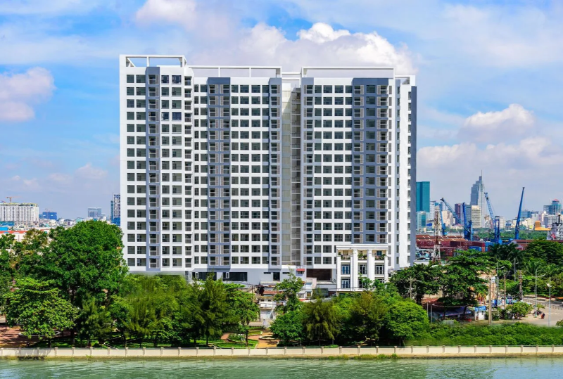 Toàn cảnh chung cư Riva Park Quận 4