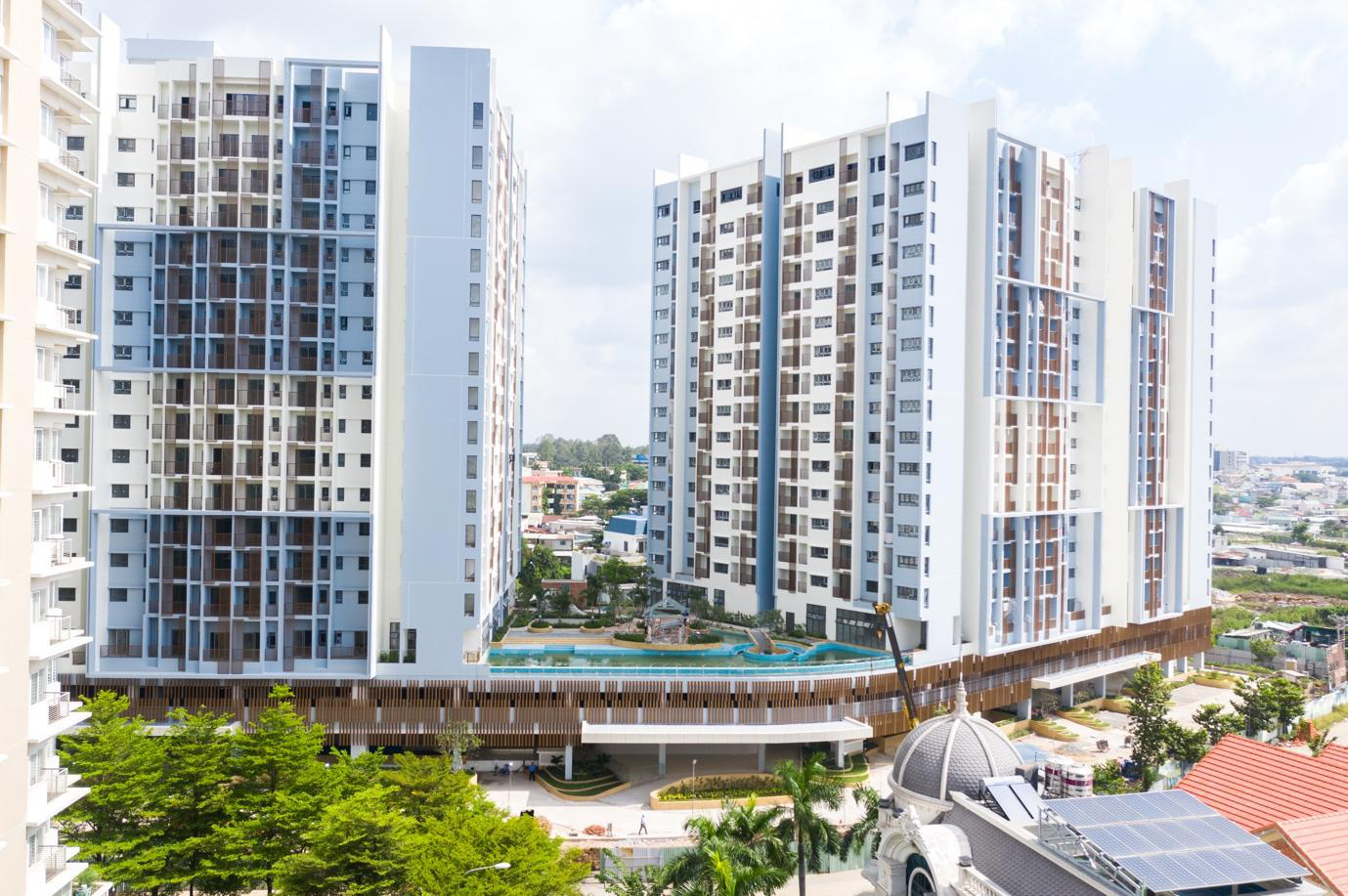 Căn hộ mẫu tại Topaz Twins