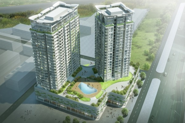 Phối cảnh tổng thể dự án Sora Gardens tại Thành phố Mới Bình Dương