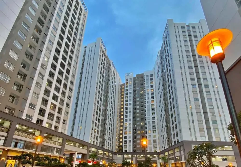 Toàn cảnh khu phức hợp căn hộ cao cấp RichStar, quận Tân Phú