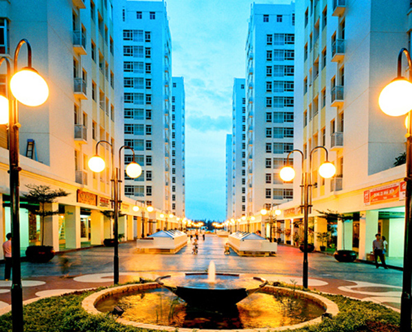 Phố đi bộ và shophouse tại Sky Garden 3 Quận 7