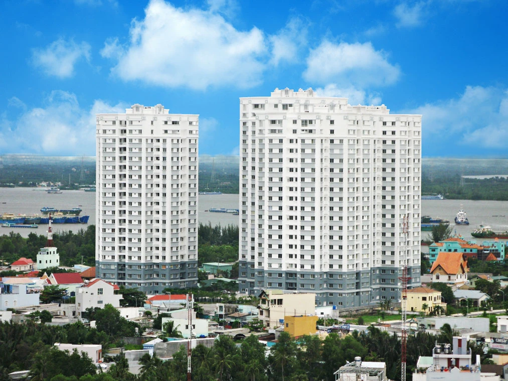 Toàn cảnh dự án căn hộ Phú Mỹ Thuận ven sông, Nhà Bè