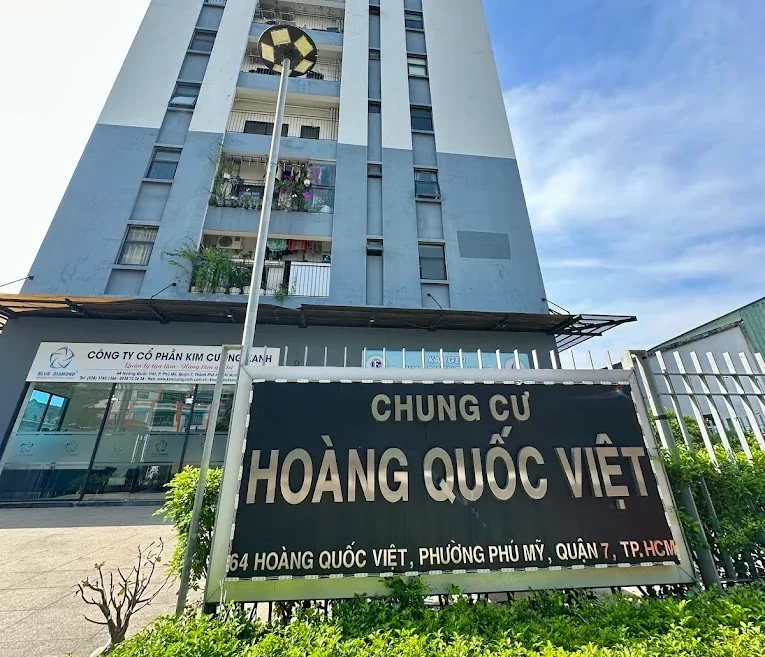 Khu đô thị Phú Mỹ Hưng gần chung cư Hoàng Quốc Việt