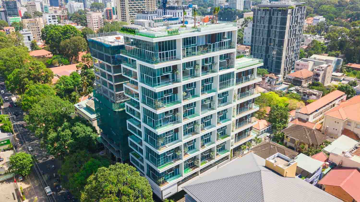 Toàn cảnh dự án Serenity Sky Villas Quận 3