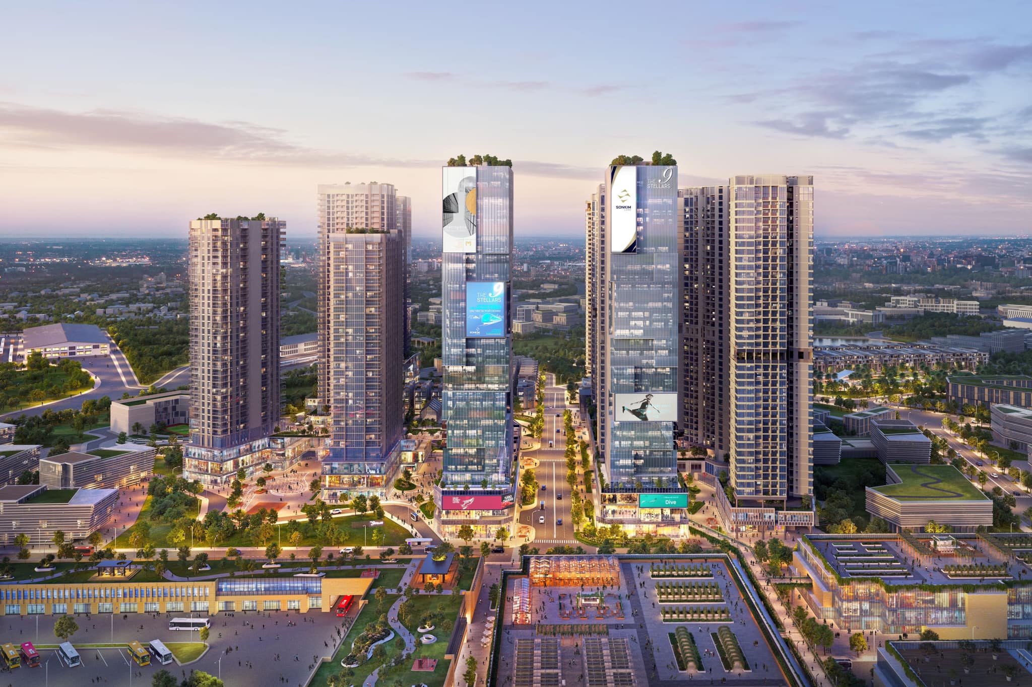 Phối cảnh dự án The 9 Stellars TP Thủ Đức