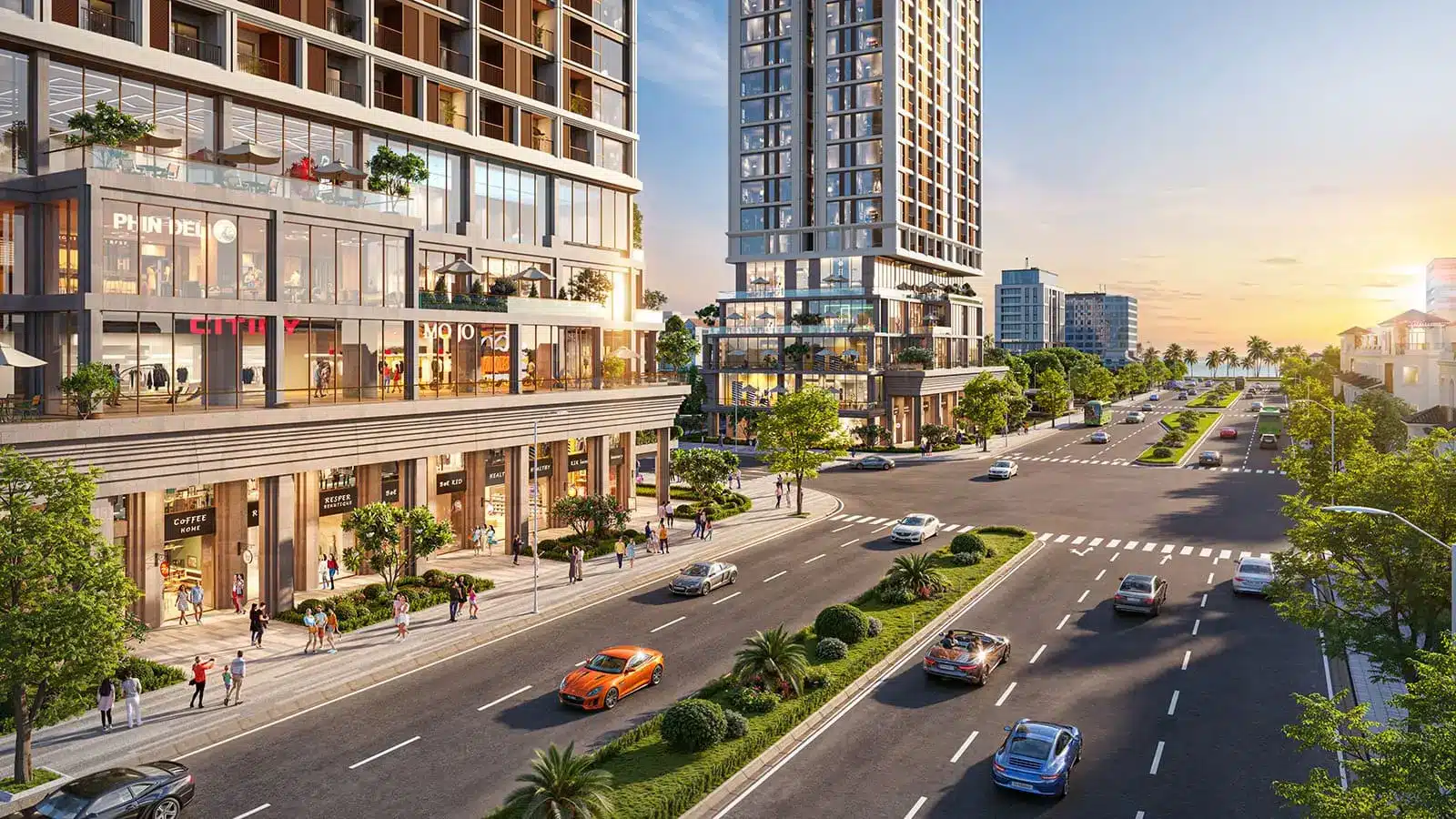 Khu vực xung quanh Sun Costa Residence Đà Nẵng