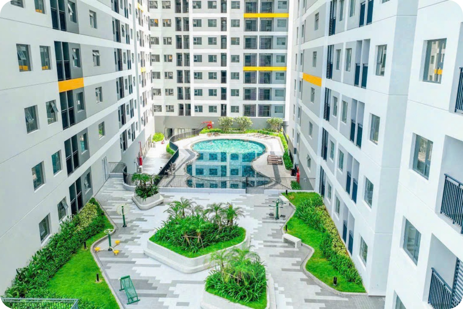 Khu vực xung quanh căn hộ Legacy Prime Thuận An
