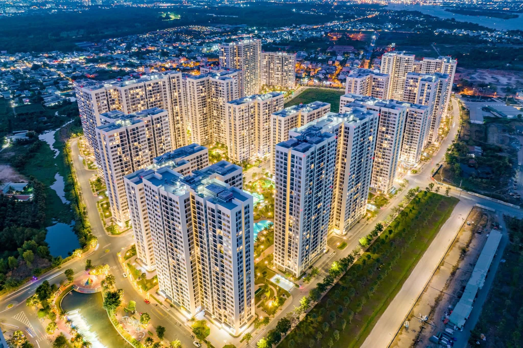 Toàn cảnh phân khu The Origami - Vinhomes Grand Park với thiết kế mang đậm phong cách Nhật Bản