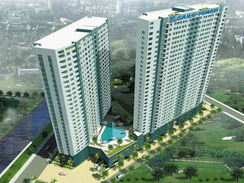 Khu vực xung quanh chung cư Sails Tower Hà Đông