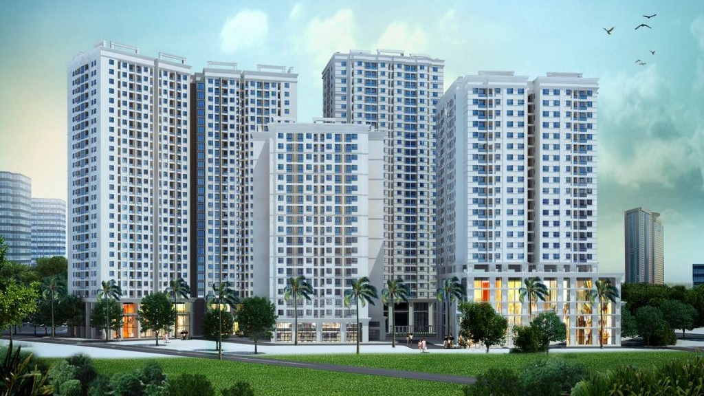 Khu vực xung quanh chung cư New Horizon City