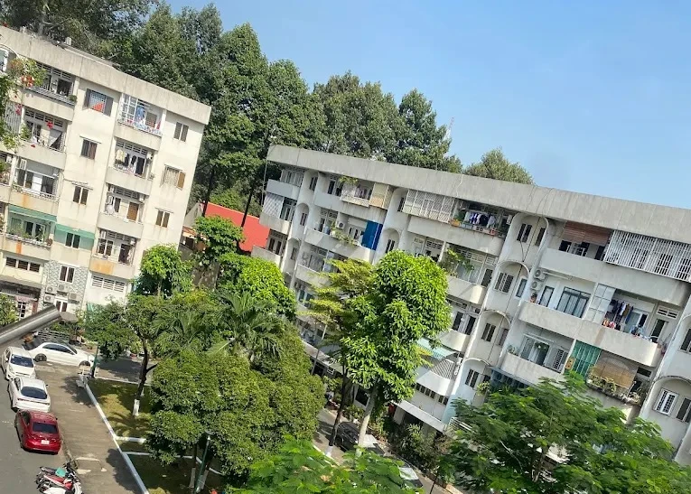 Nội thất bên trong căn hộ chung cư 43 Hồ Văn Huê