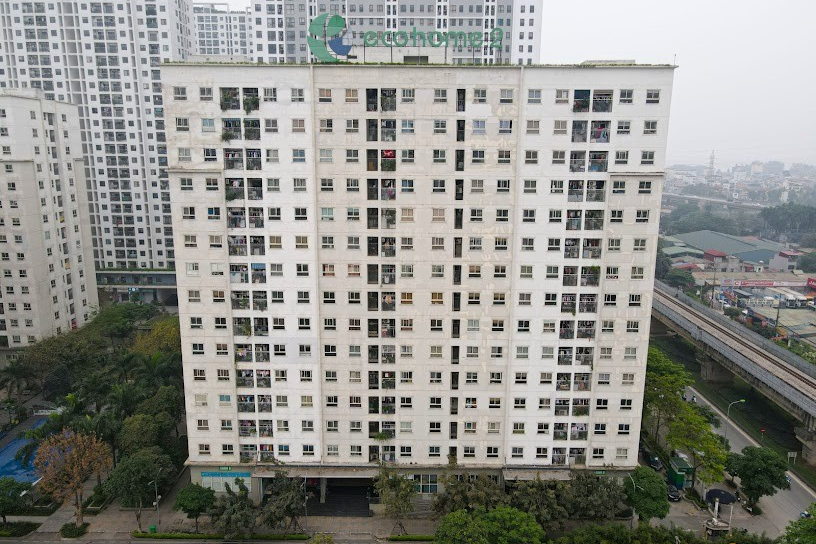 Toàn cảnh Chung cư Ecohome 2, Quận Bắc Từ Liêm