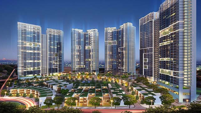 Toàn cảnh dự án Sunshine City trong khu đô thị Ciputra