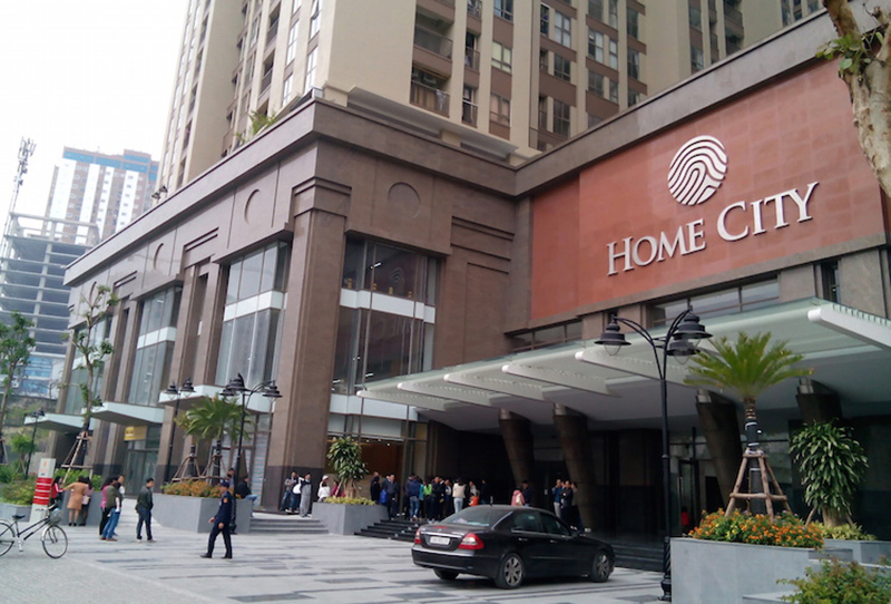 Toàn cảnh chung cư Home City Trung Kính