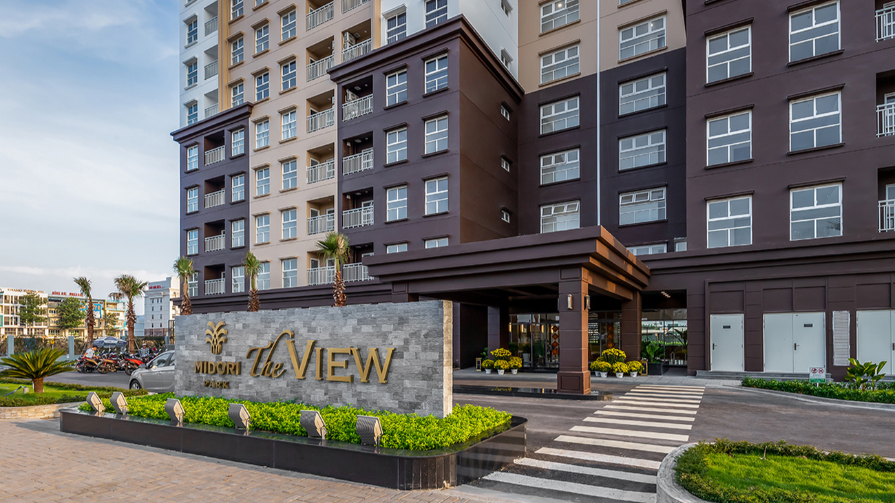 Không gian sống xanh tại The View Midori Park