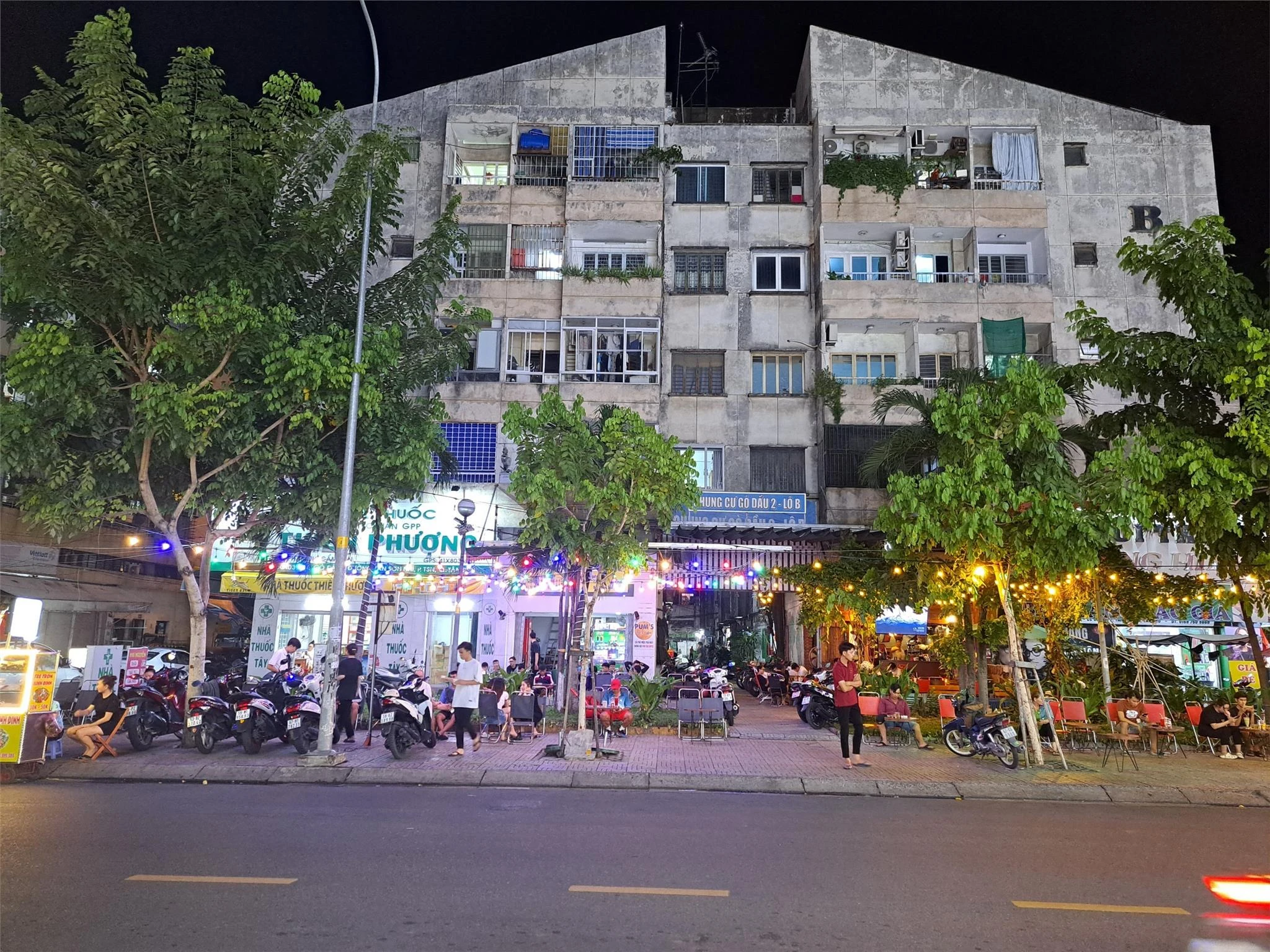 Toàn cảnh chung cư Gò Dầu 2, Quận Tân Phú