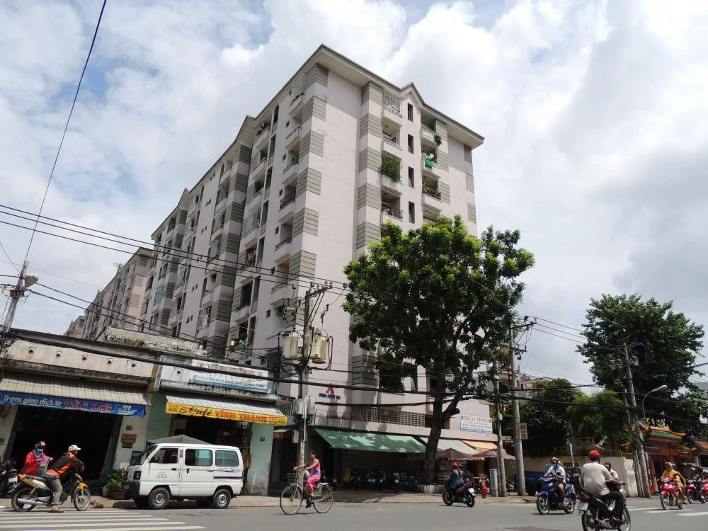 Tổng quan bên ngoài Chung cư Cây Mai, Quận 11
