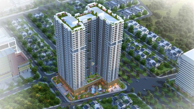 Nội thất điển hình trong căn hộ Gemek Tower