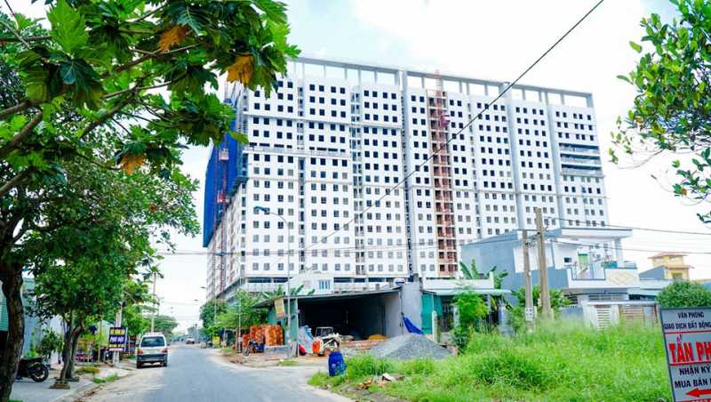 Phối cảnh tổng thể căn hộ Marina Tower, Bình Dương
