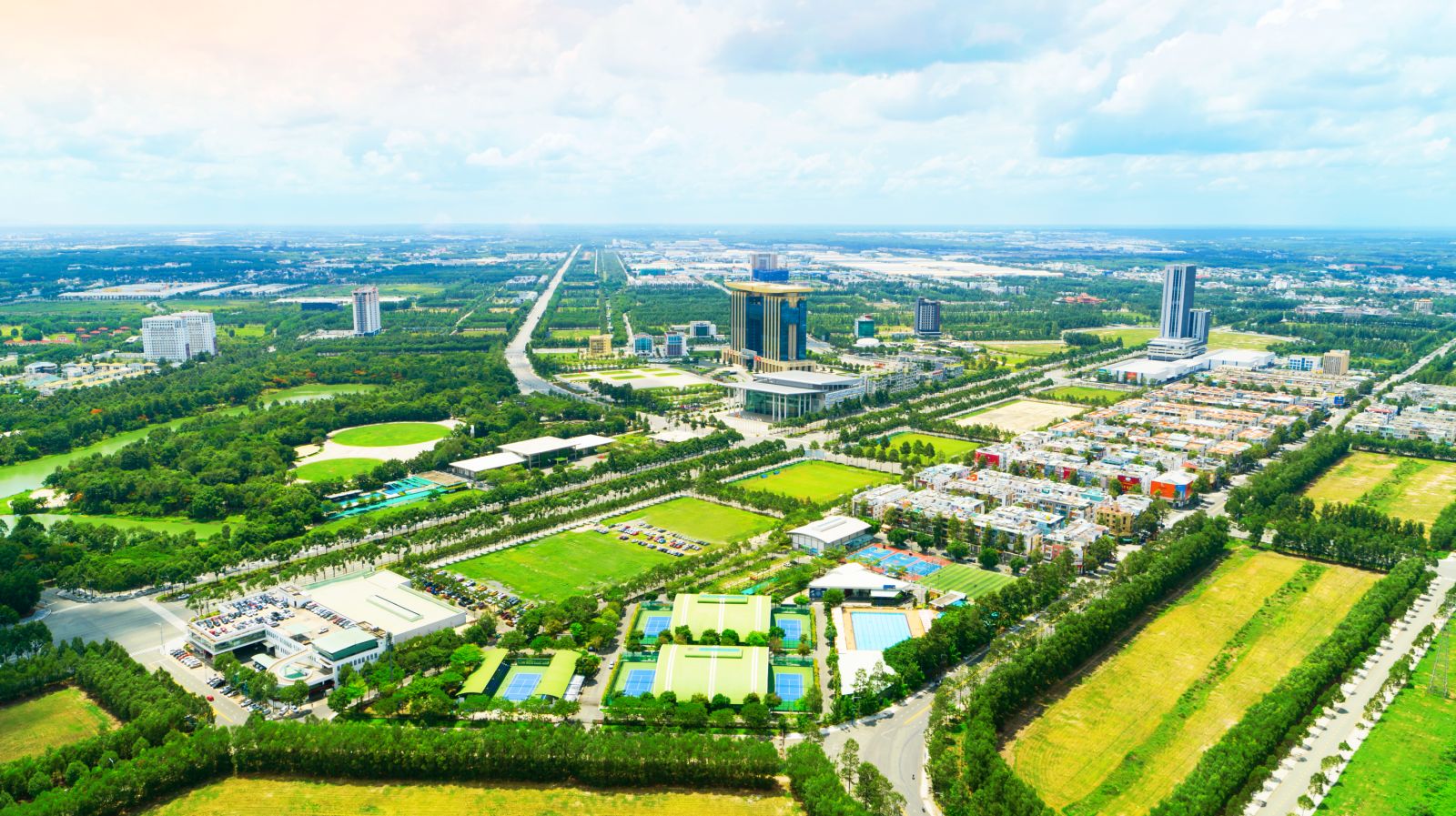 Toàn cảnh Thành Phố Mới Bình Dương