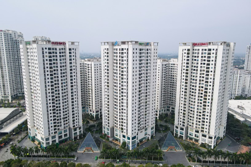 Nội thất căn hộ chung cư Green Stars với tầm nhìn thoáng đãng