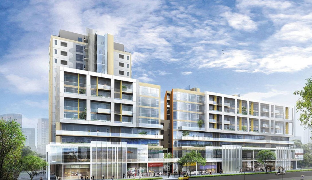 Phối cảnh sang trọng của chung cư Garden Court 2
