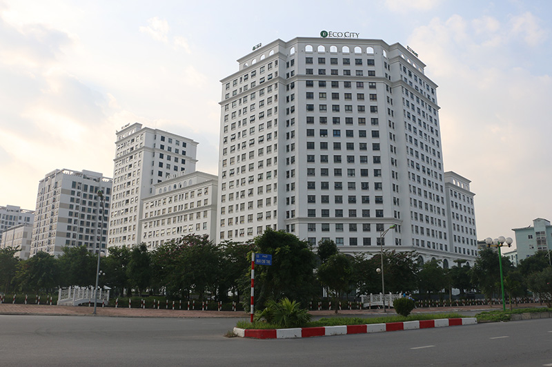 Toàn cảnh chung cư Eco City Việt Hưng, Long Biên