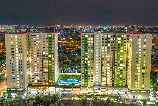 Khuôn viên chung cư Lavita Garden