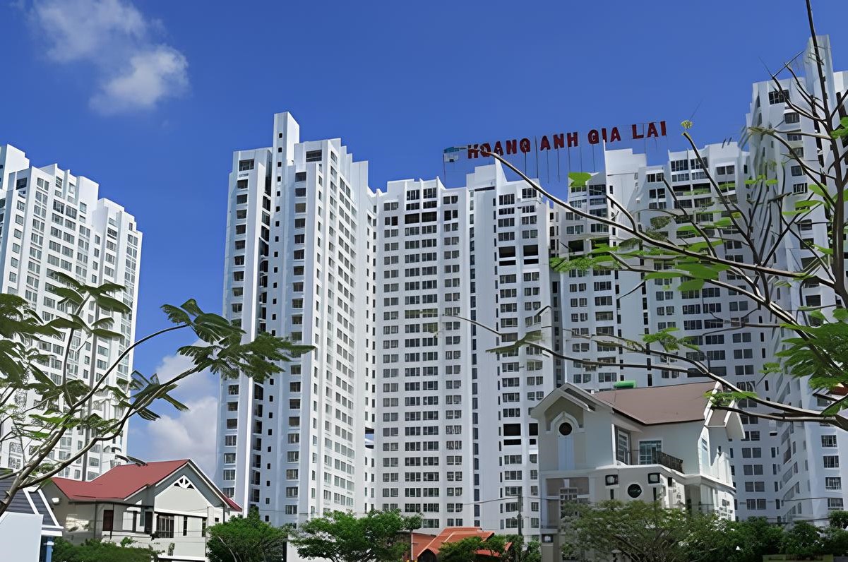 Thiết kế nội thất rộng rãi tại căn hộ Hoàng Anh Gold House
