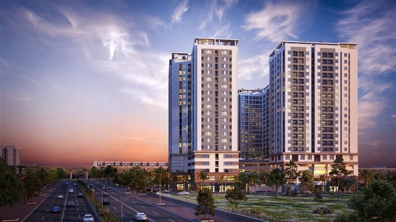 Phối cảnh dự án căn hộ cao cấp Moon Garden Quận 4