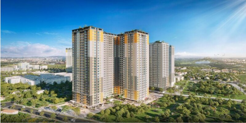 Toàn cảnh dự án Bcons City - Green Emerald