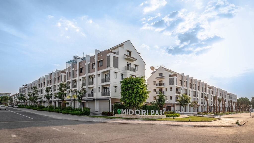 Tiện ích và cảnh quan xanh tại khu đô thị Midori Park