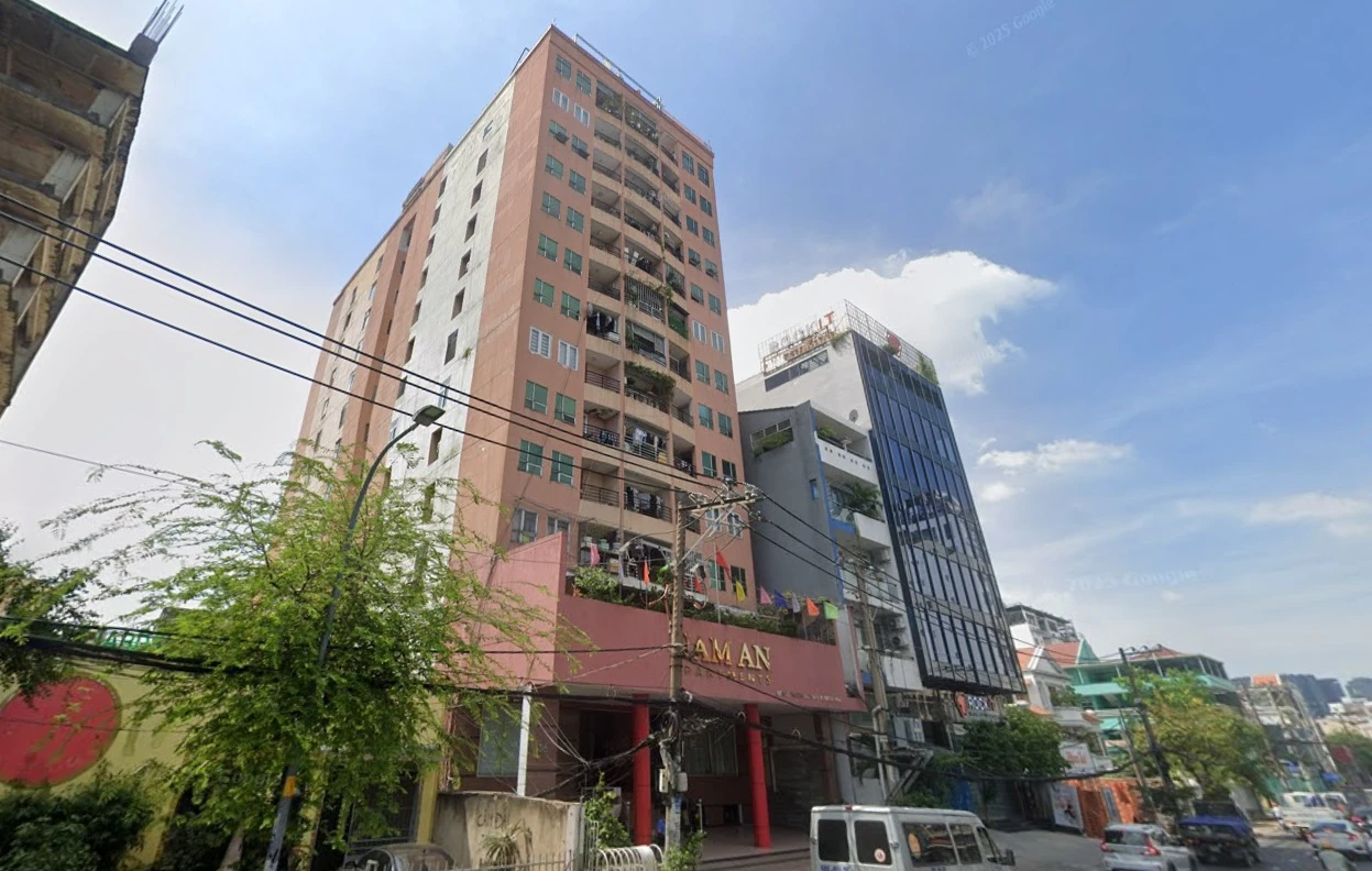 Khu vực xung quanh Chung cư Nam An, Bình Thạnh