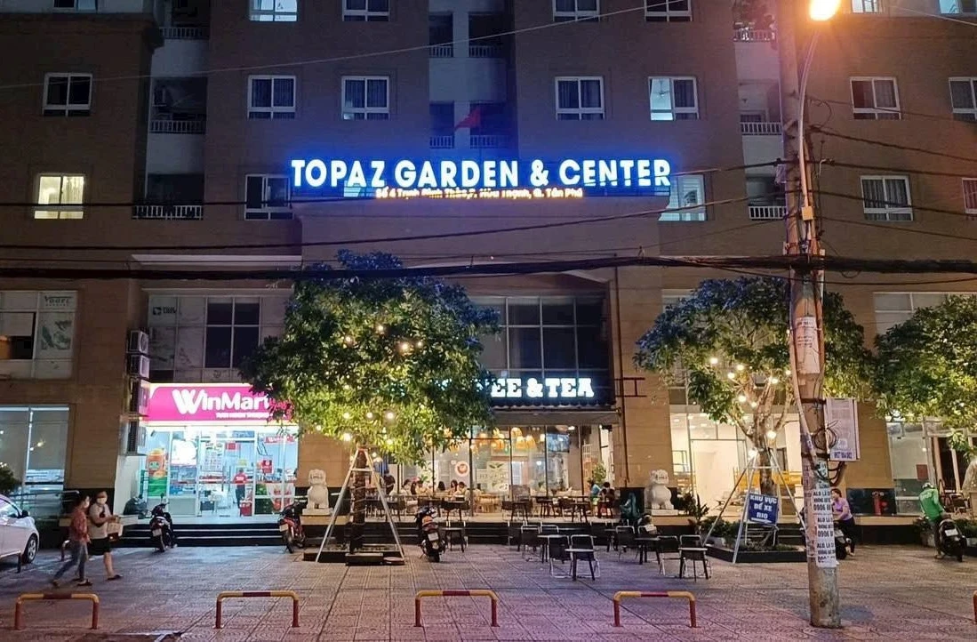 Phối cảnh chung cư Topaz Garden tại Tân Phú