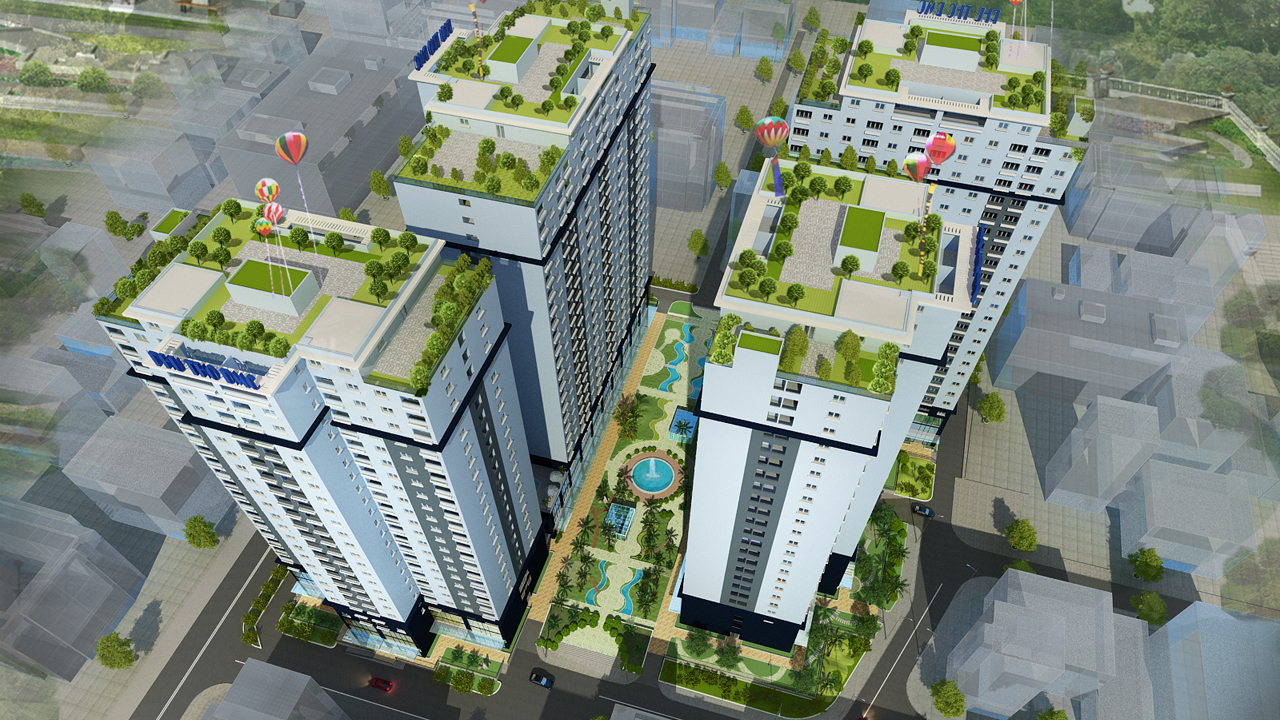 Toàn cảnh chung cư Phú Thọ, Quận 11