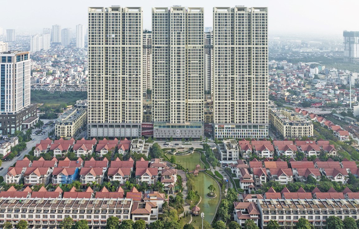 Nội thất hiện đại và tầm nhìn thoáng đãng từ căn hộ The Terra An Hưng