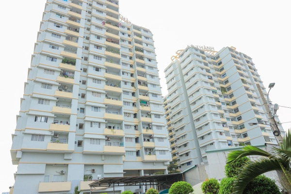 Khu vực xung quanh chung cư Lê Thành Twin Towers Bình Tân