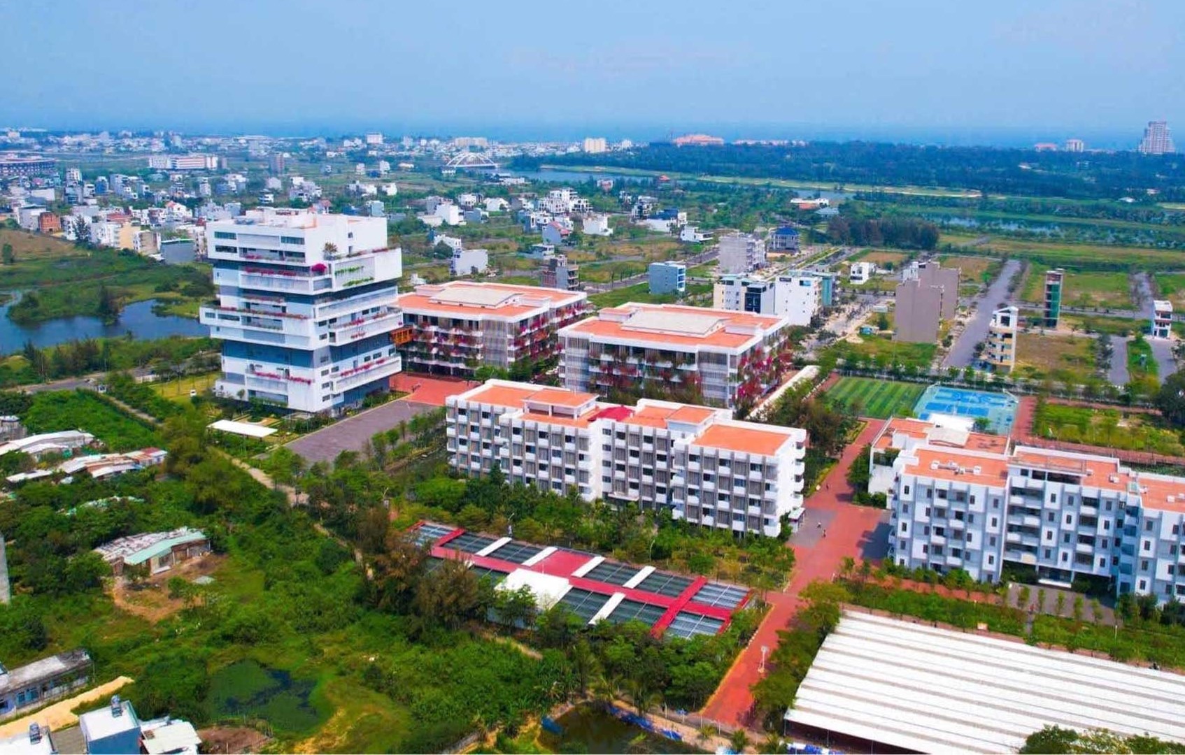 Không gian sống xanh tại FPT City Đà Nẵng