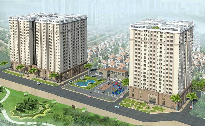 Toàn cảnh chung cư Tecco Green Nest, Quận 12